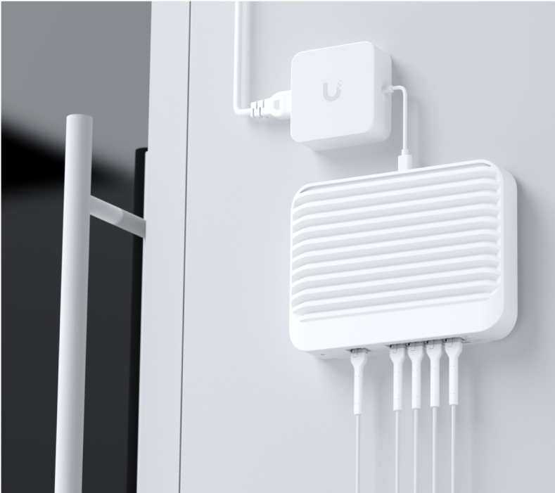 Ubiquiti USW-FLEX-XG Networks UniFi Switch Flex XG Géré L2 10G Ethernet (100/1000/10000) Connexion Ethernet, supportant l'alimentation via ce port (PoE) Blanc