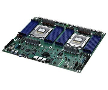 ASRock TURIN2D24G-2L+/500W, 2xSKT, LGA 6096, AMD EPYC 9005, SoC, SATA, NVMe 2xM.2, 2xGbE, IPMI