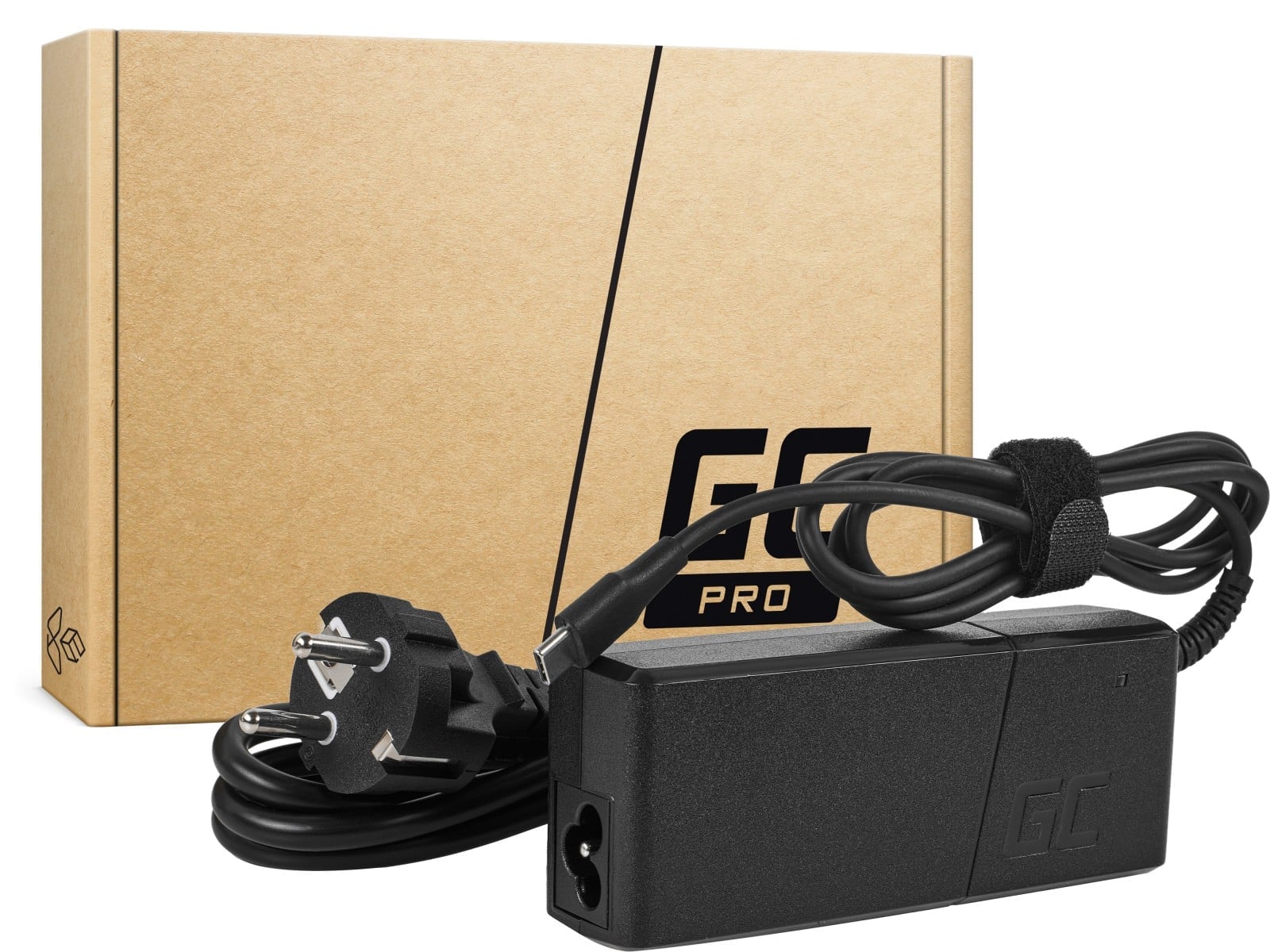 Green Cell AD139P Adaptateur PRO USB-C 90W pour ordinateurs portables, tablettes, téléphones