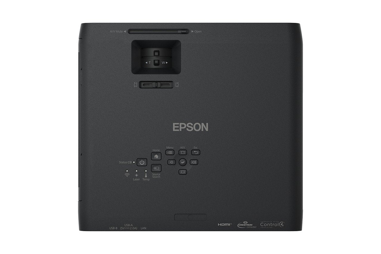EPSON EB-L265F Projecteur laser 4600Lm Full HD 1.32 - 2.12:1 16:9 VGA HDMI x2 RJ45 Wi-Fi Miracast noir