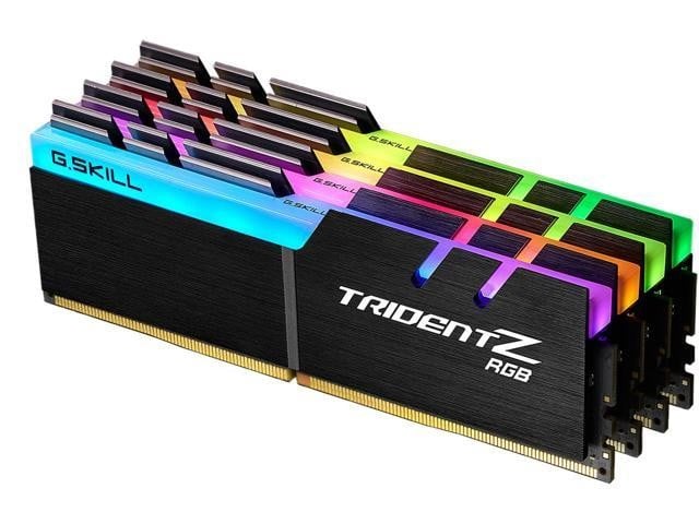 G.Skill Trident Z RGB F4-3200C16Q-64GTZR module de mémoire 64 Go 4 x 16 Go DDR4