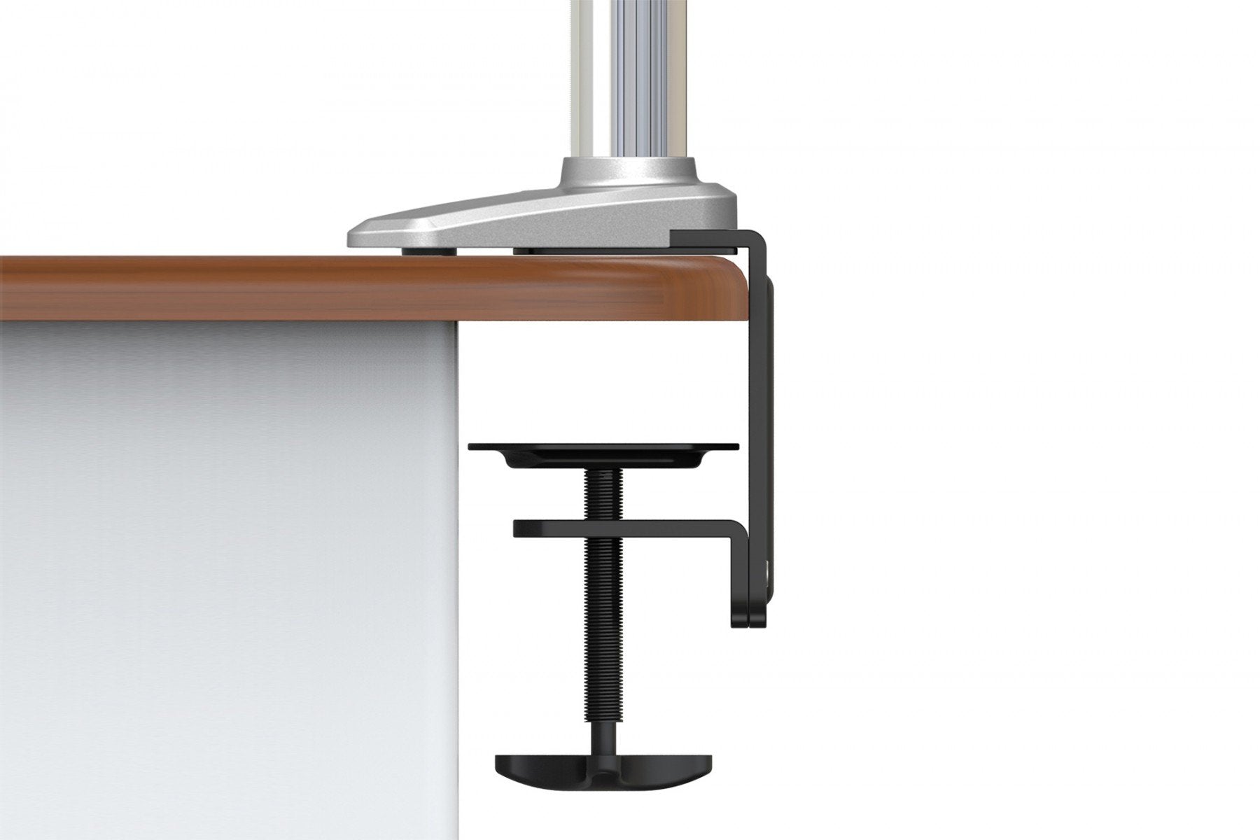 "Digitus DA-90351 support d'écran plat pour bureau 68,6 cm (27"") Noir, Argent"
