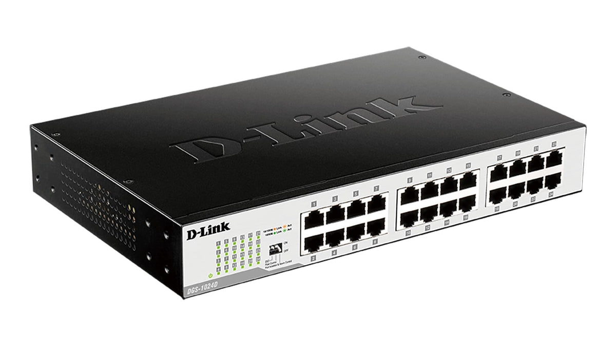 Switch/24xG+F+ENet RJ45 19"desktop Green