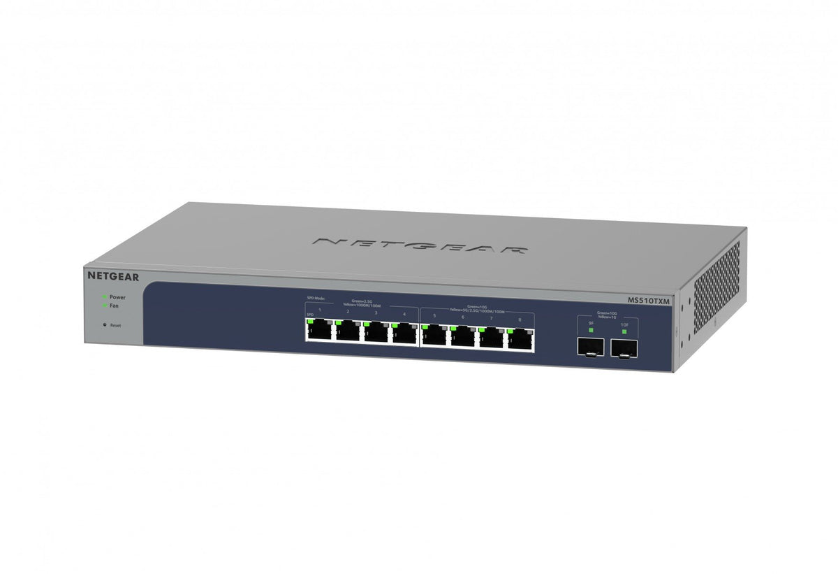 8-Port Multi-Gigabit/10G Ethernet