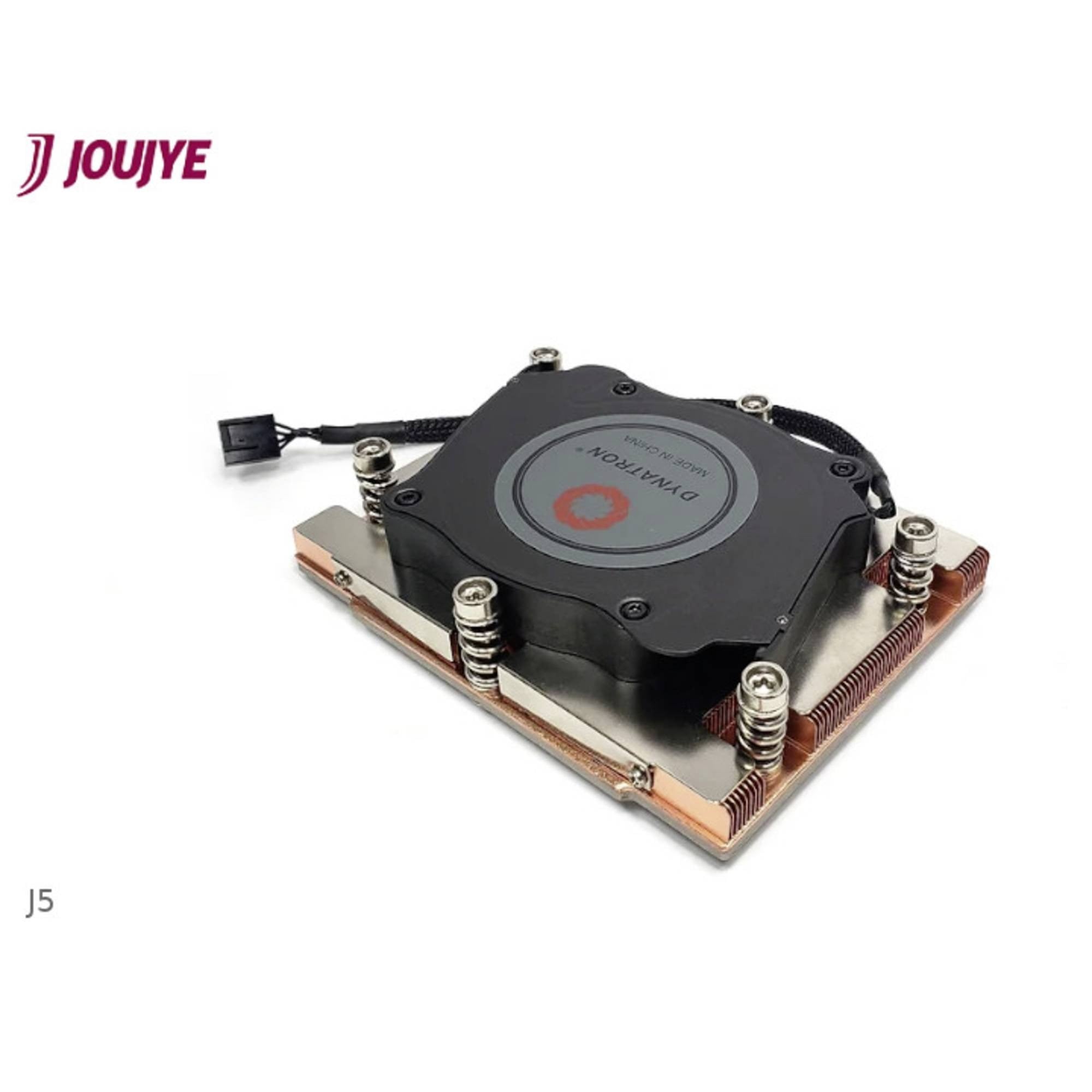 Dynatron J-5 Processeur Refroidisseur d'air 8 cm Noir, Cuivre 1 piece(s)