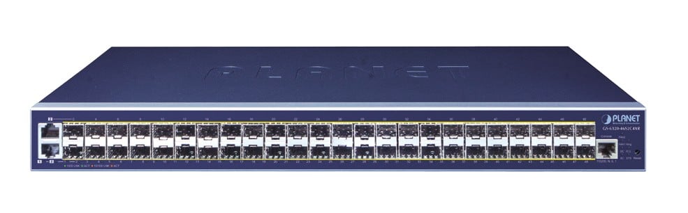 PLANET GS-6320-46S2C4XR commutateur réseau Géré L3 Gigabit Ethernet (10/100/1000) 1U Bleu