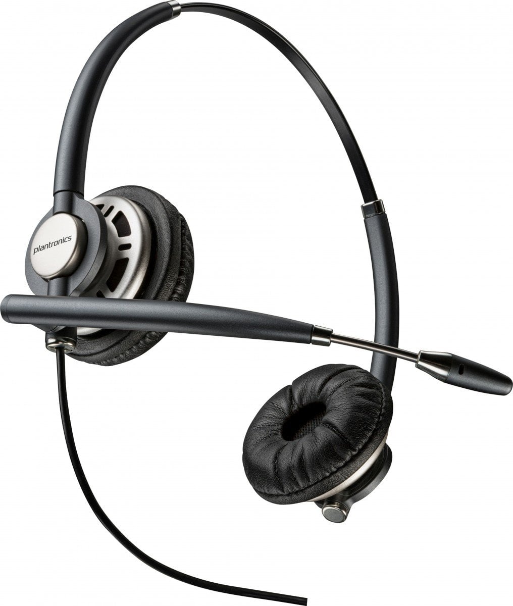 HP Poly EncorePro 720D with Quick Disconnect Binaural Digital Headset TAA Avec fil Arceau Appels/Musique Noir