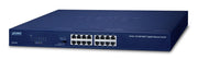 PLANET GSW-1601 commutateur réseau Non-géré Gigabit Ethernet (10/100/1000) 1U Bleu