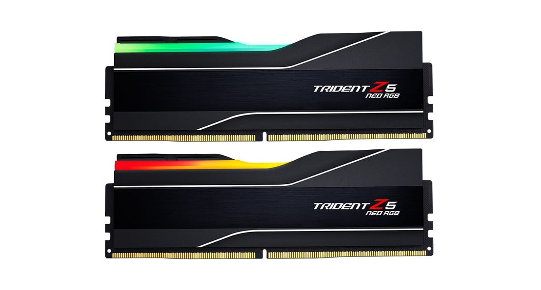 G.Skill Trident Z5 Neo RGB F5-6000J3038F16GX2-TZ5NR module de mémoire 32 Go 2 x 16 Go DDR5 288-pin DIMM