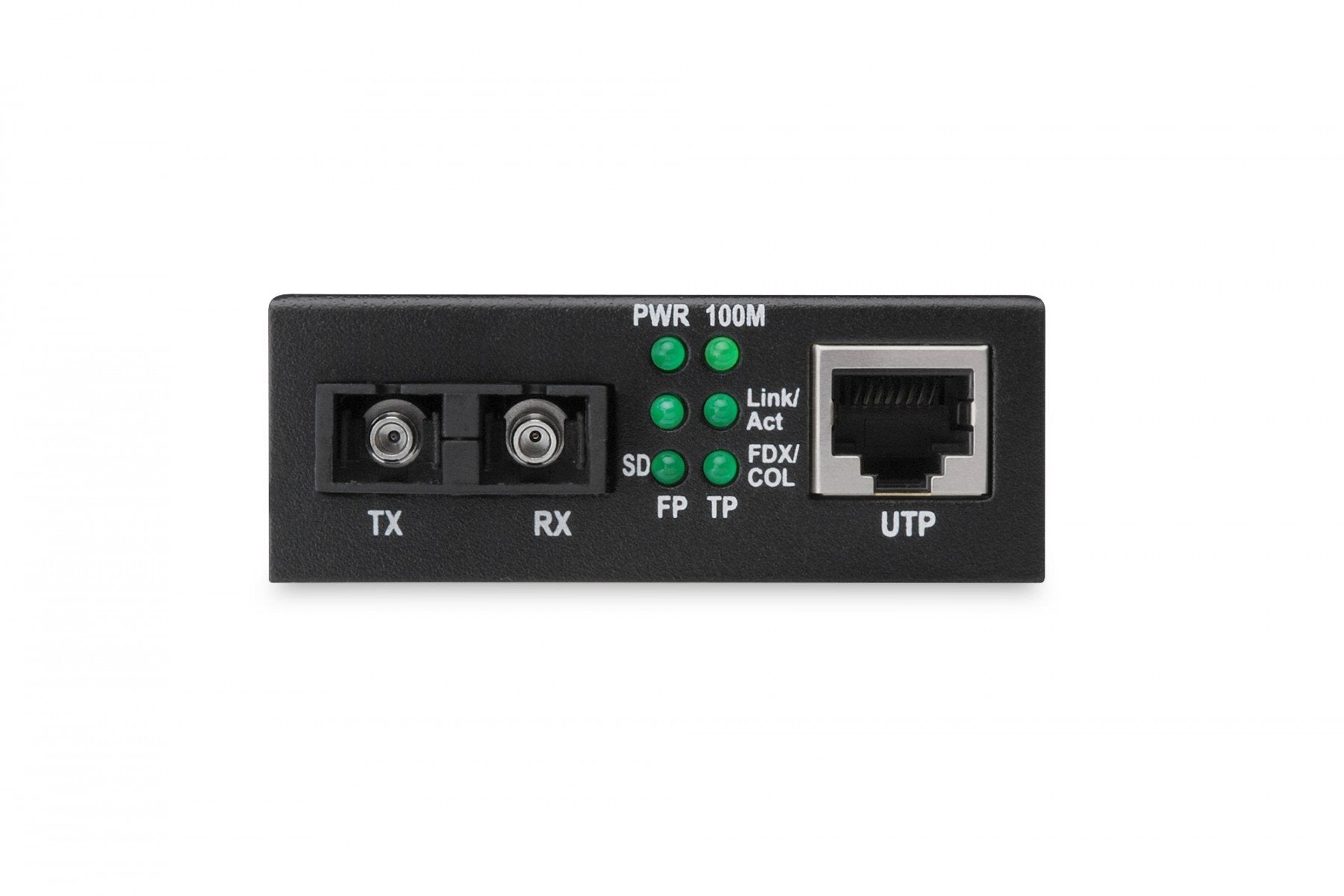 Digitus DN-82021-1 convertisseur de support réseau Interne 1310 nm Monomode Noir