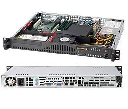 Supermicro SC512-203B Support Noir 200 W