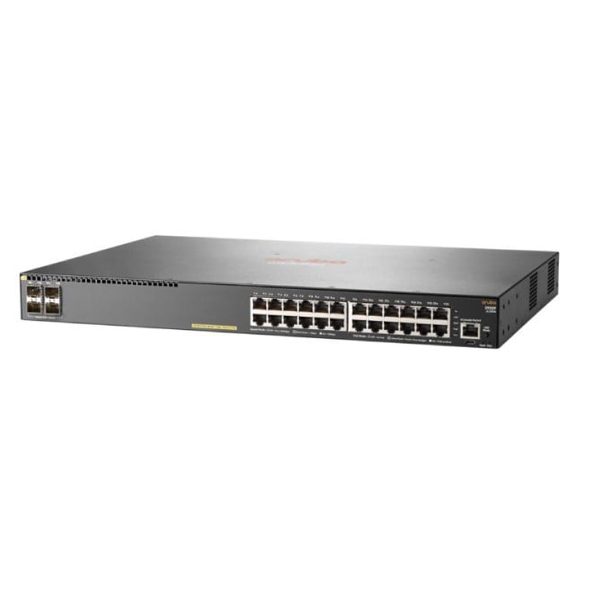 HPE Aruba 2930F 24G PoE+ 4SFP+ Swch