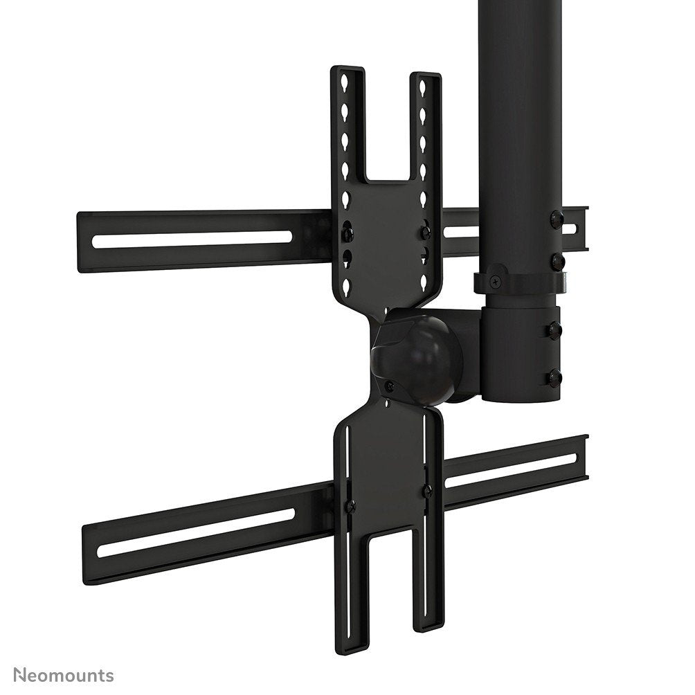NEOMOUNTS FPMA-C400BLACK Support de plafond pour écran de 32-60p - h 64-104 cm