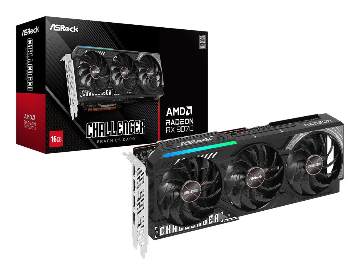 Asrock Challenger Radeon RX 9070 AMD 16 Go GDDR6