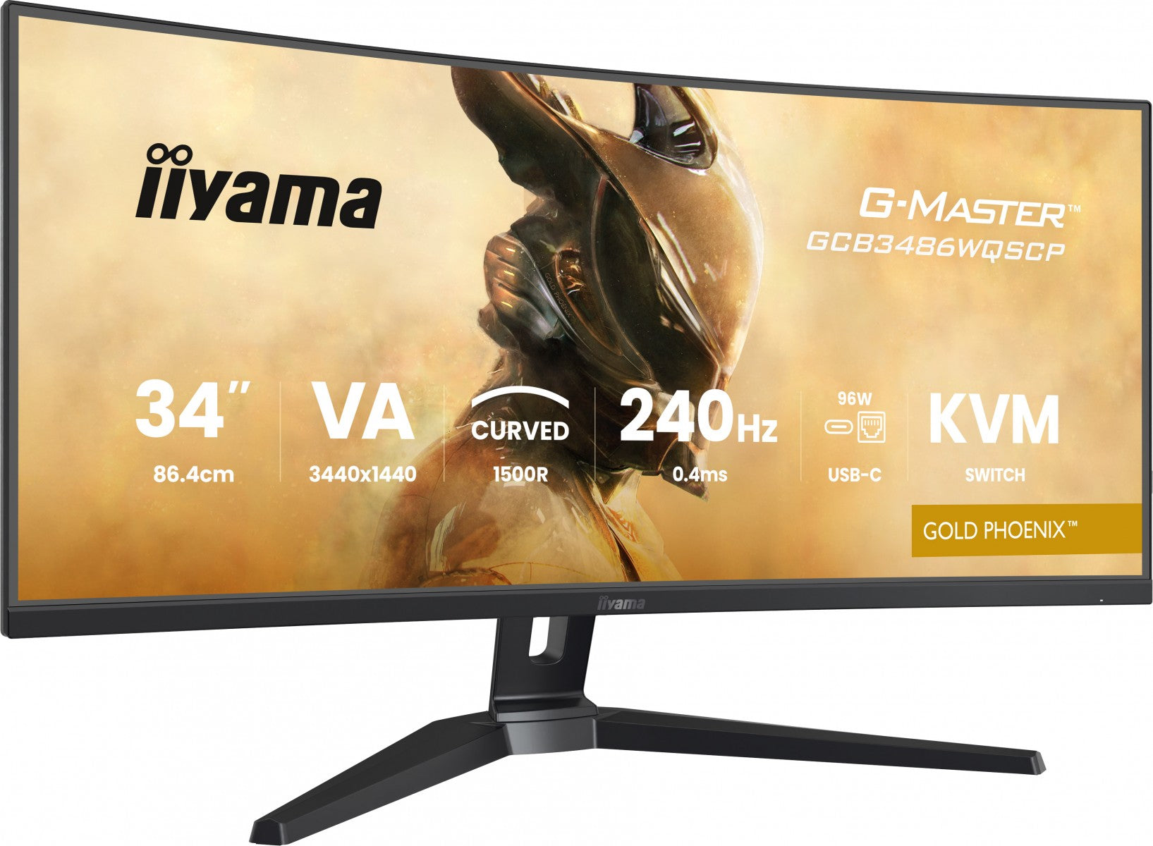GCB3486WQSCP-B1 34" UW VA-Curved Gaming