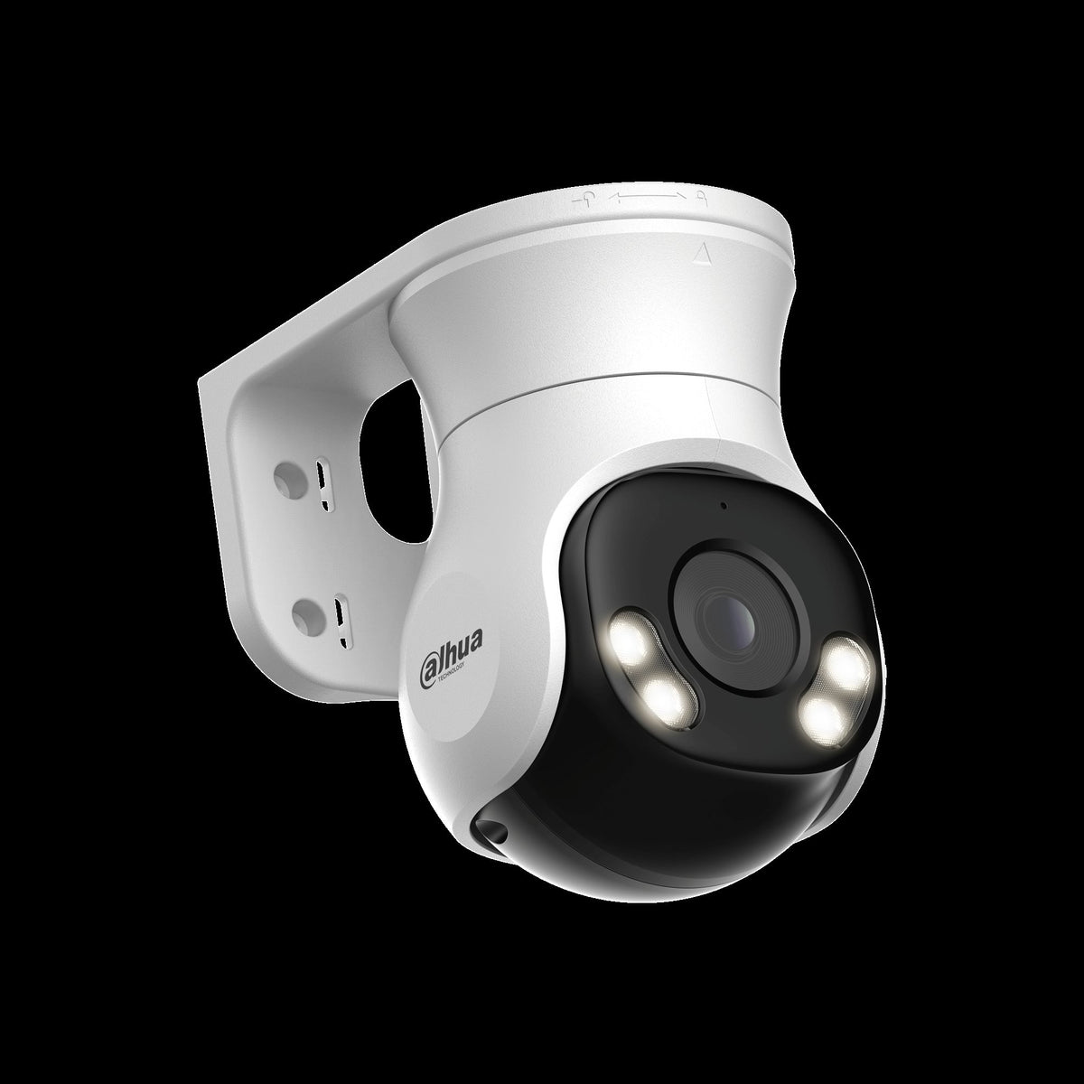 Dahua HAC-PT1200A-IL-A-0280B-S6 Caméra PT 2MP Smart Dual Light HDCVI, fixe