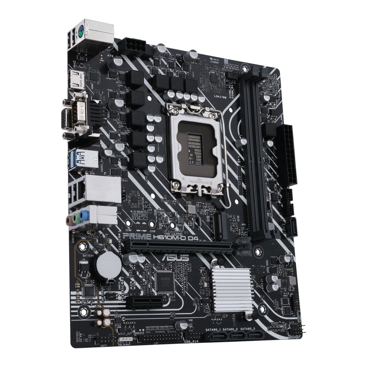 ASUS PRIME H610M-D D4 LGA1700 DDR4 mATX MB
