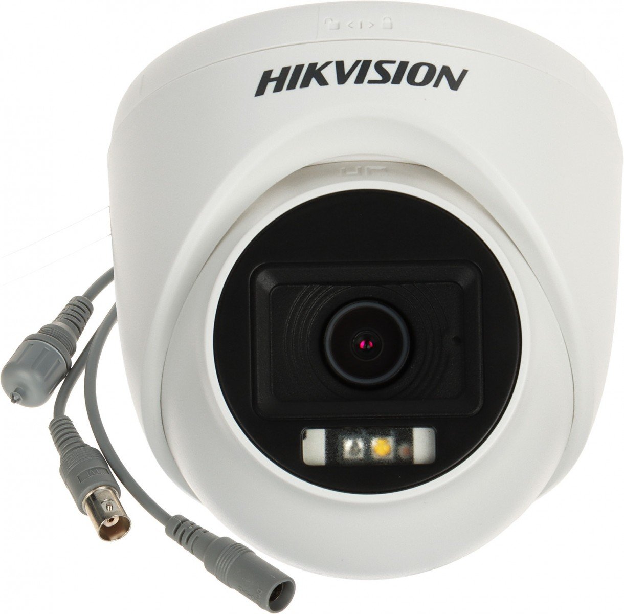 Hikvision DS-2CE76D0T-LPFS(2.8mm) Caméra Turret Audio a Lumiere Hybride Intelligente 2MP Fixe