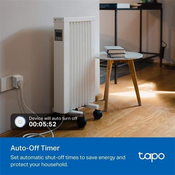 TP-Link TAPO P100M Prise intelligente 2300 W Maison, Bureau Blanc