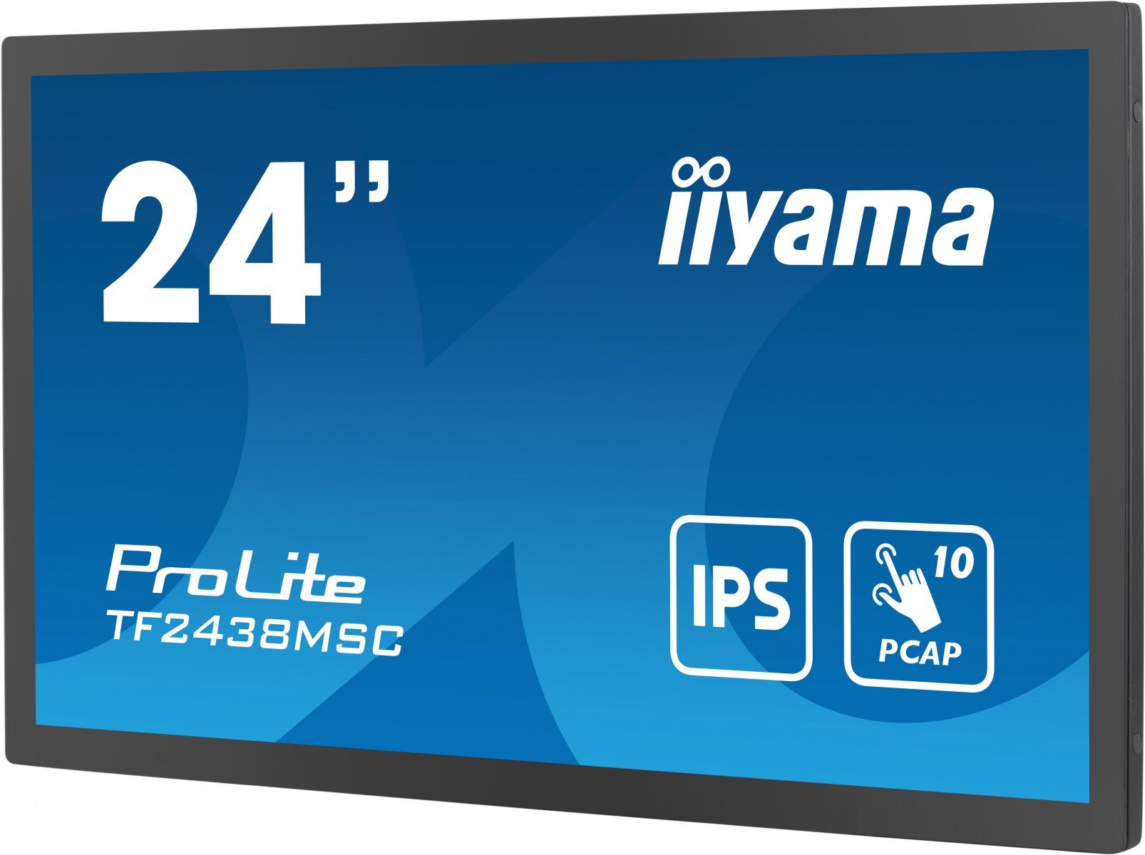 "iiyama TF2438MSC-B1 écran plat de PC 60,5 cm (23.8"") 1920 x 1080 pixels Full HD LED Écran tactile Noir"