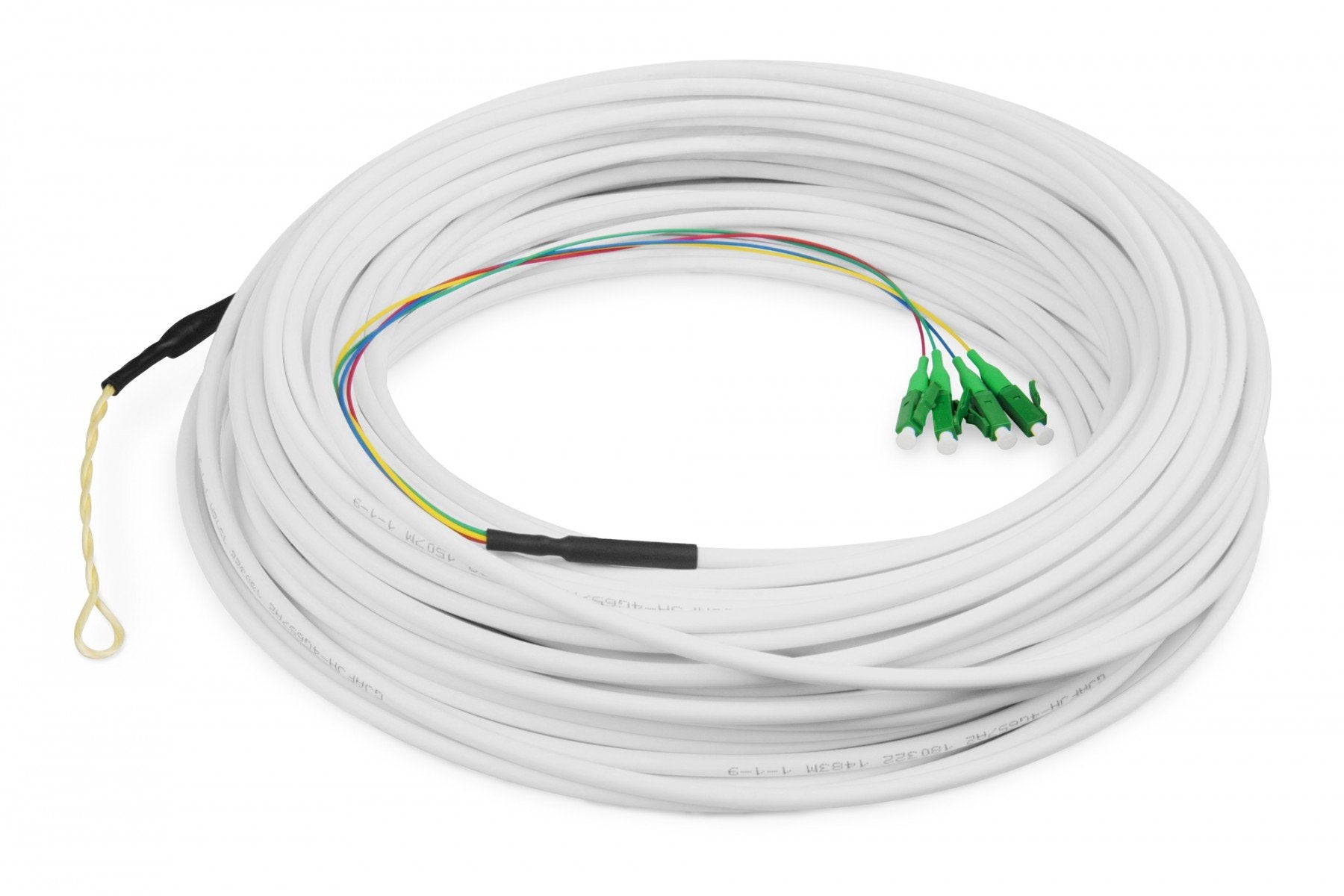 Digitus DK-3904LCA-30 Câble de dérivation monomode FTTH 4 fibres 30m LCAPC