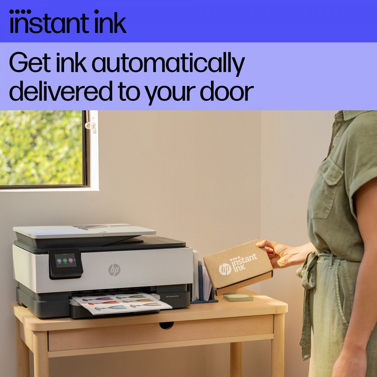 HP Officejet Pro 8125e All-in-One MFP colour inkjet A4 12ppm Copy 20ppm Print 225sheets USB Wi-Fi LAN dark surf blue