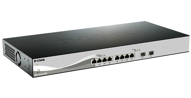 D-LINK Smart+ L2+ 8 Copper Multigigabit Ports 100M/1G/2.5G/5G/10G & 2 SFP+ 10GbE ports