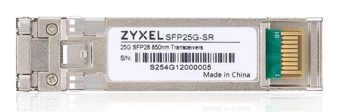Zyxel SFP25G-SR-ZZ0101F module émetteur-récepteur de réseau Fibre optique 25000 Mbit/s SFP28 850 nm