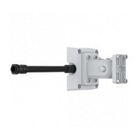 AXIS 01516-001 kit de montage Noir, Blanc Aluminium