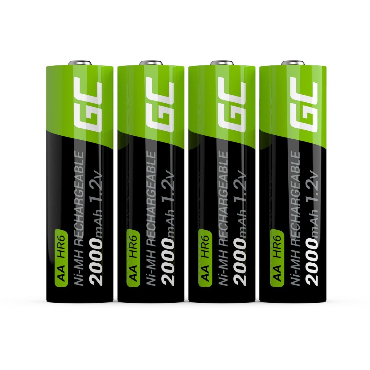 Green Cell GR02 pile domestique Batterie rechargeable AA Hybrides nickel-métal (NiMH)