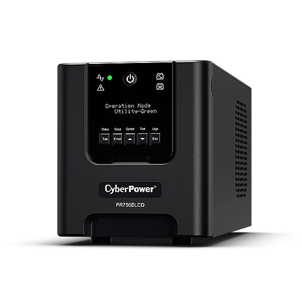 CyberPower PR750ELCDGR alimentation d'énergie non interruptible Interactivité de ligne 0,75 kVA 675 W 4 sortie(s) CA