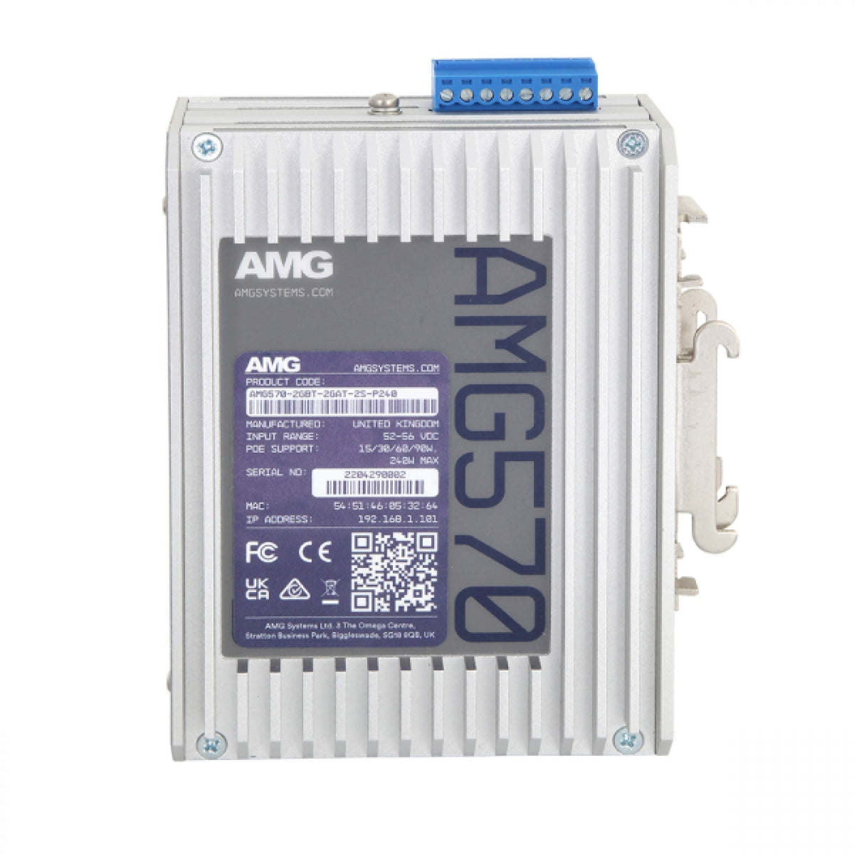 Hanwha AMG570-2GBT-2GAT-2S-P240/HWEU Accessoire de systeme CCTV