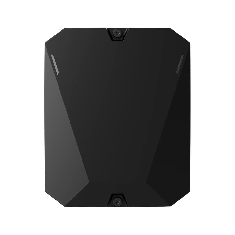 Ajax Systems 149623.263.BL1 Panneau de contrôle d'alarme sans fil alimenté par batterie Hub BP Jeweller (8EU/UEU) - noir