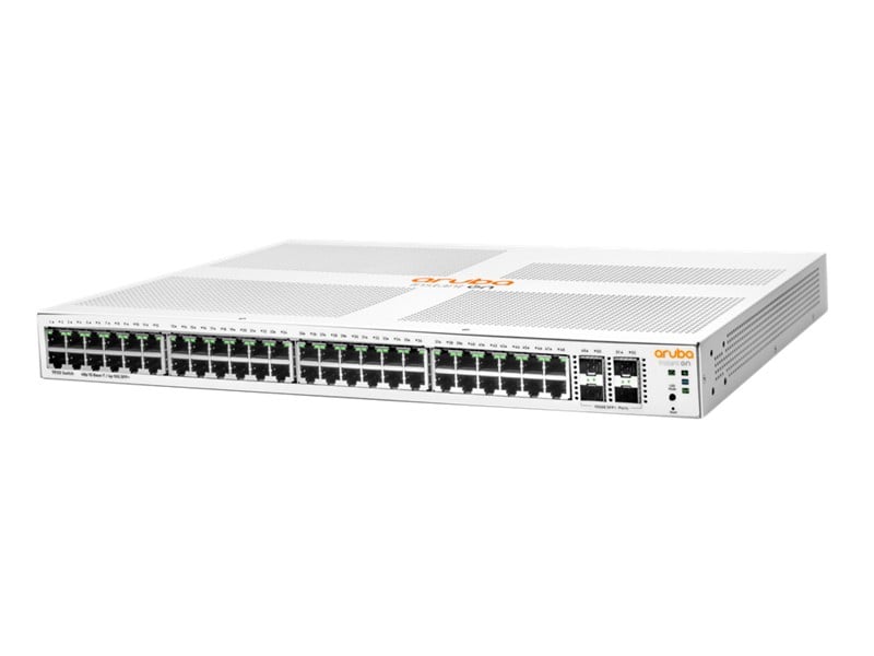 HPE Networking Instant On 1930 48G 4SFP/SFP+ Switch Commutateur C2+ Géré 48 x 10/100/1000 + 4 x 1 Gigabit / 10 Gigabit SFP+