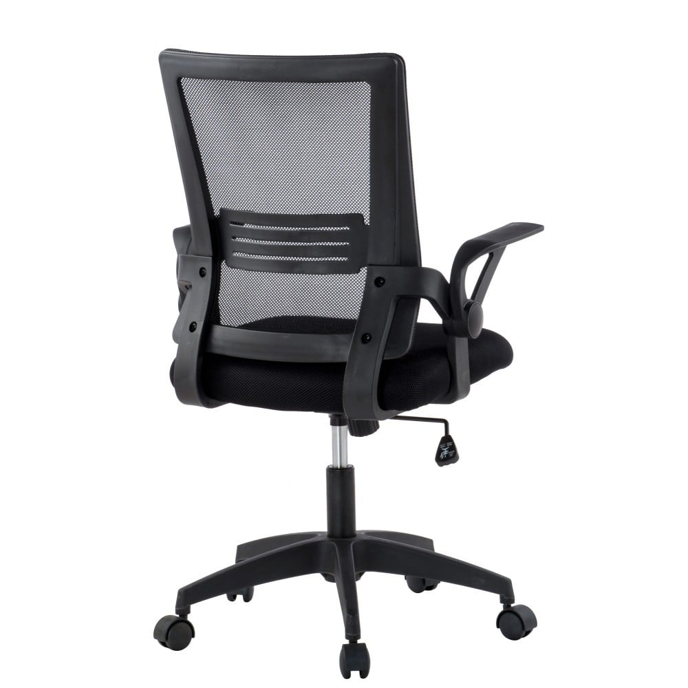 Techly ICA-CT MC003BK Chaise de bureau noire