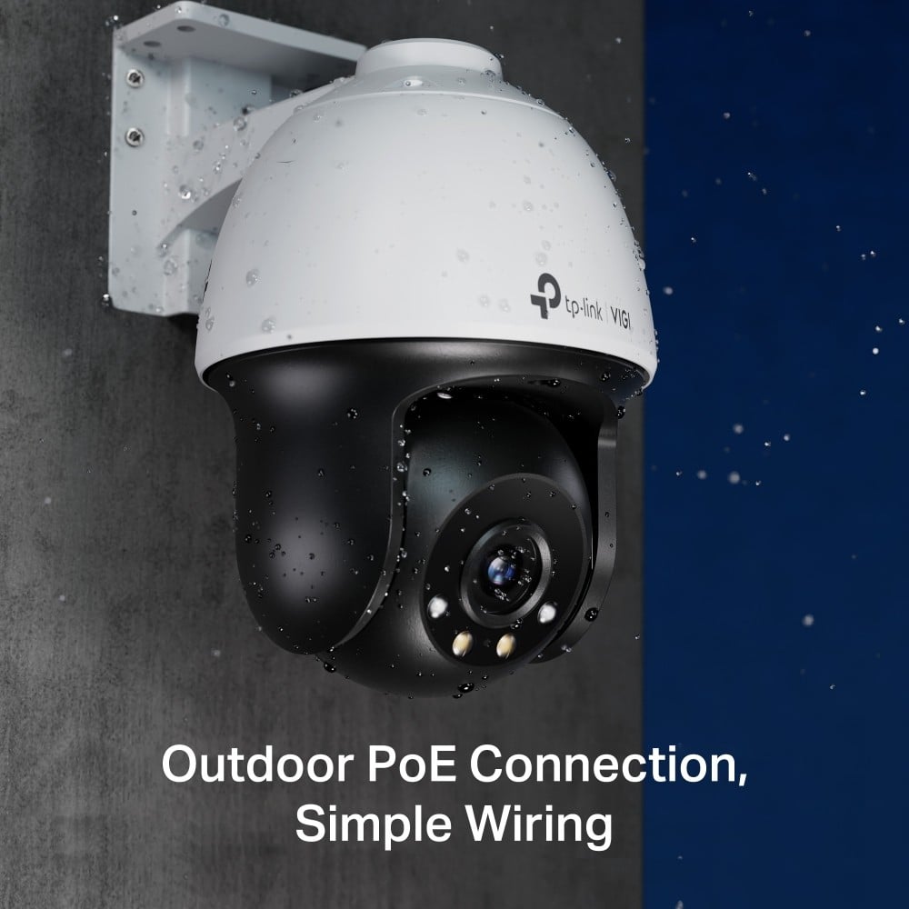 TP-LINK VIGI C540 4MM 4MP Full-Color Pan/Tilt Network Camera