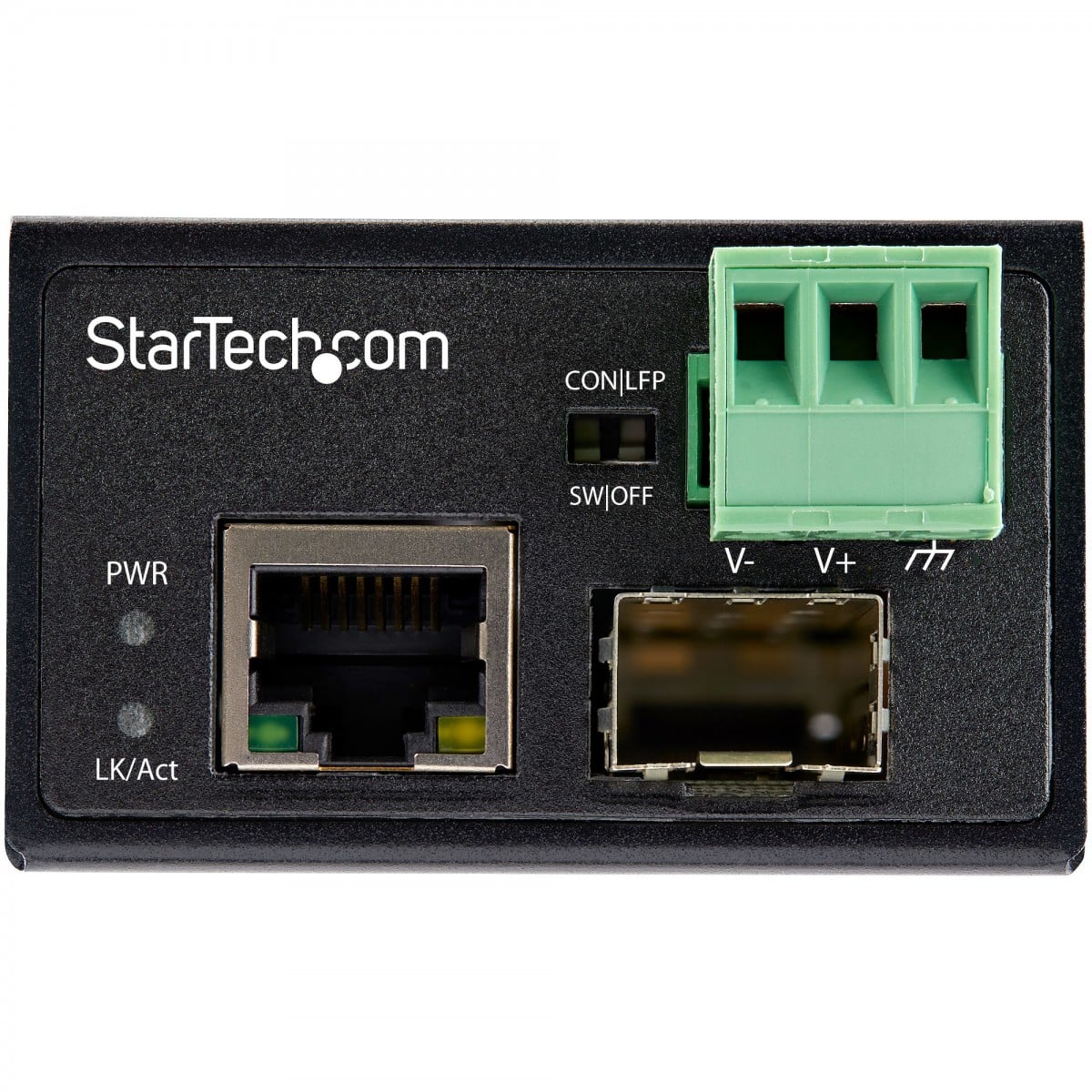 StarTech.com IMC100MSFP convertisseur de support réseau 100 Mbit/s Multimode, Monomode Noir