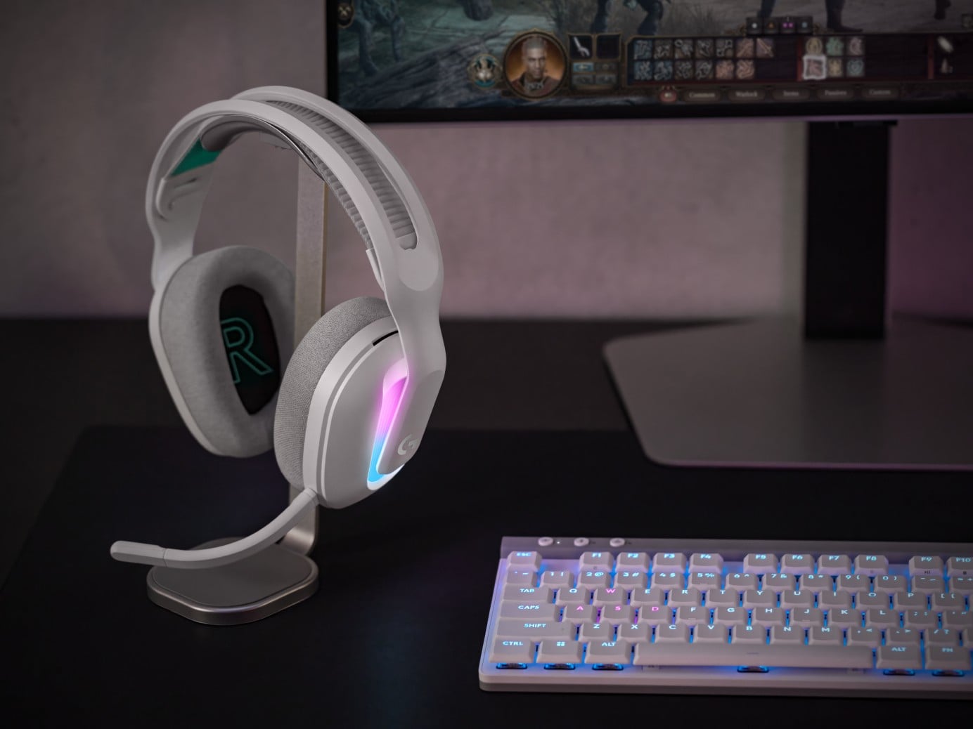 G522 LIGHTSPEED Headset - White