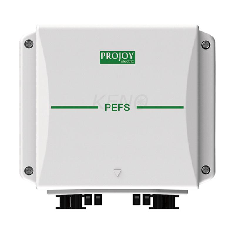 Interrupteur de sécurité incendie avec fixation automatique du circuit CC apres alimentation AC, 2 chaînes CC