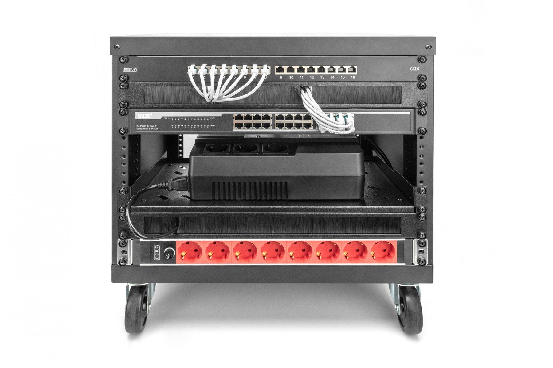 Digitus DN-48001 étagere Rack autonome Noir