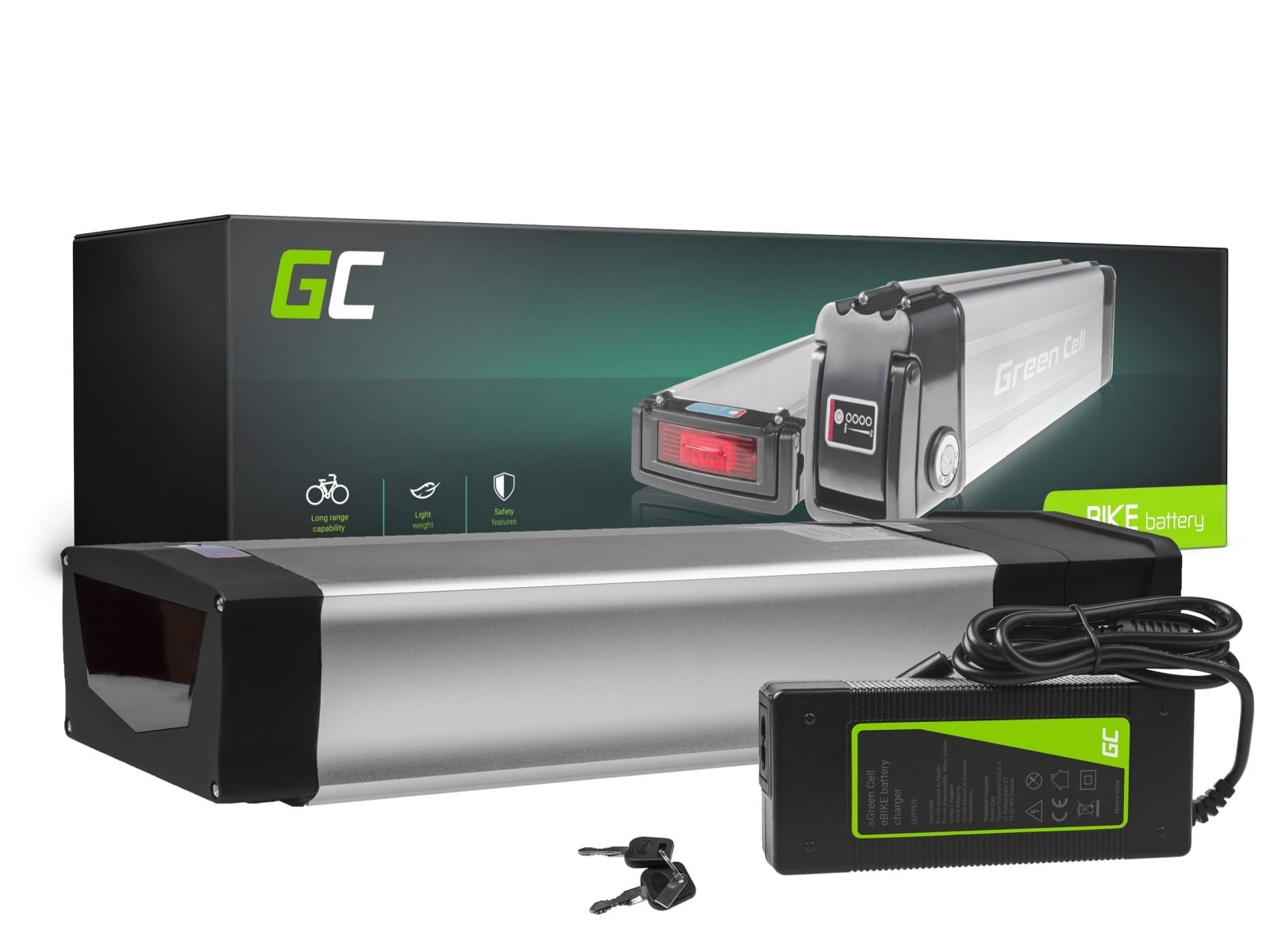 Green Cell EBIKE69STD Batterie 20Ah (960Wh) pour vélo électrique E-Bike 48V