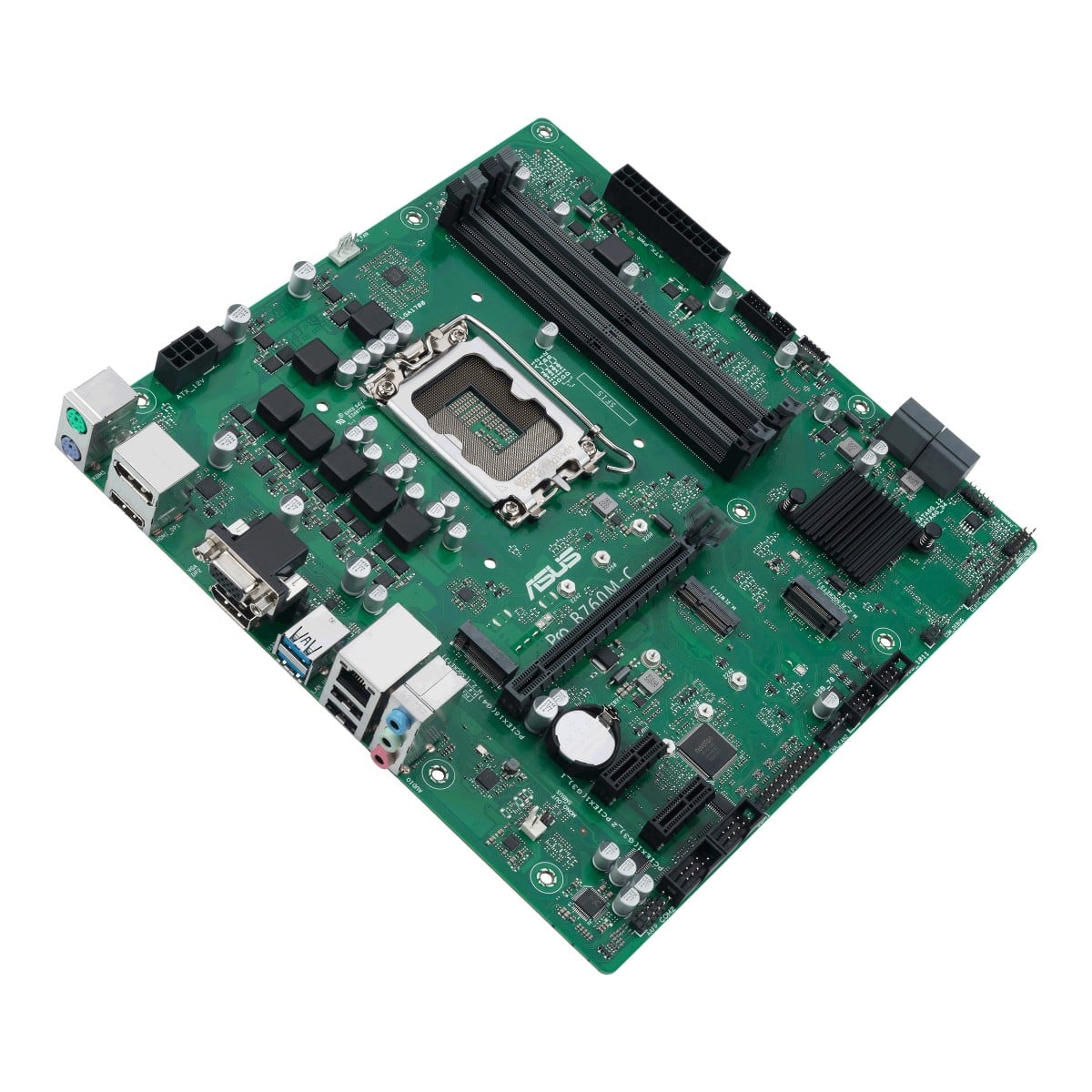 ASUS B760M-C-CSM LGA1700 4DDR5 microATX 4xSATA 2xDP 1.4 HDMI 2.1 D-Sub MB