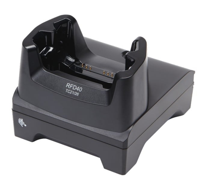 Zebra CRD1S0T-RFD40-TC2X-COM-1R chargeur d'appareils mobiles Ordinateur portable, Lecteur RFID Noir Secteur Intérieure