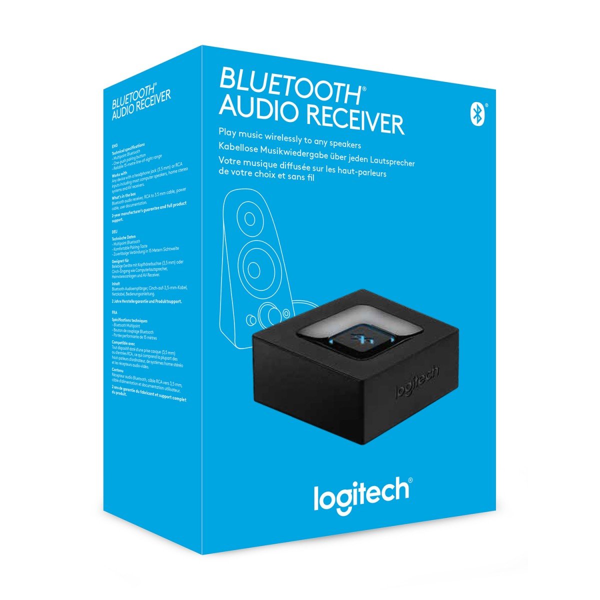 LOGITECH Bluetooth Audio Adapter Bluetooth wireless audio receiver