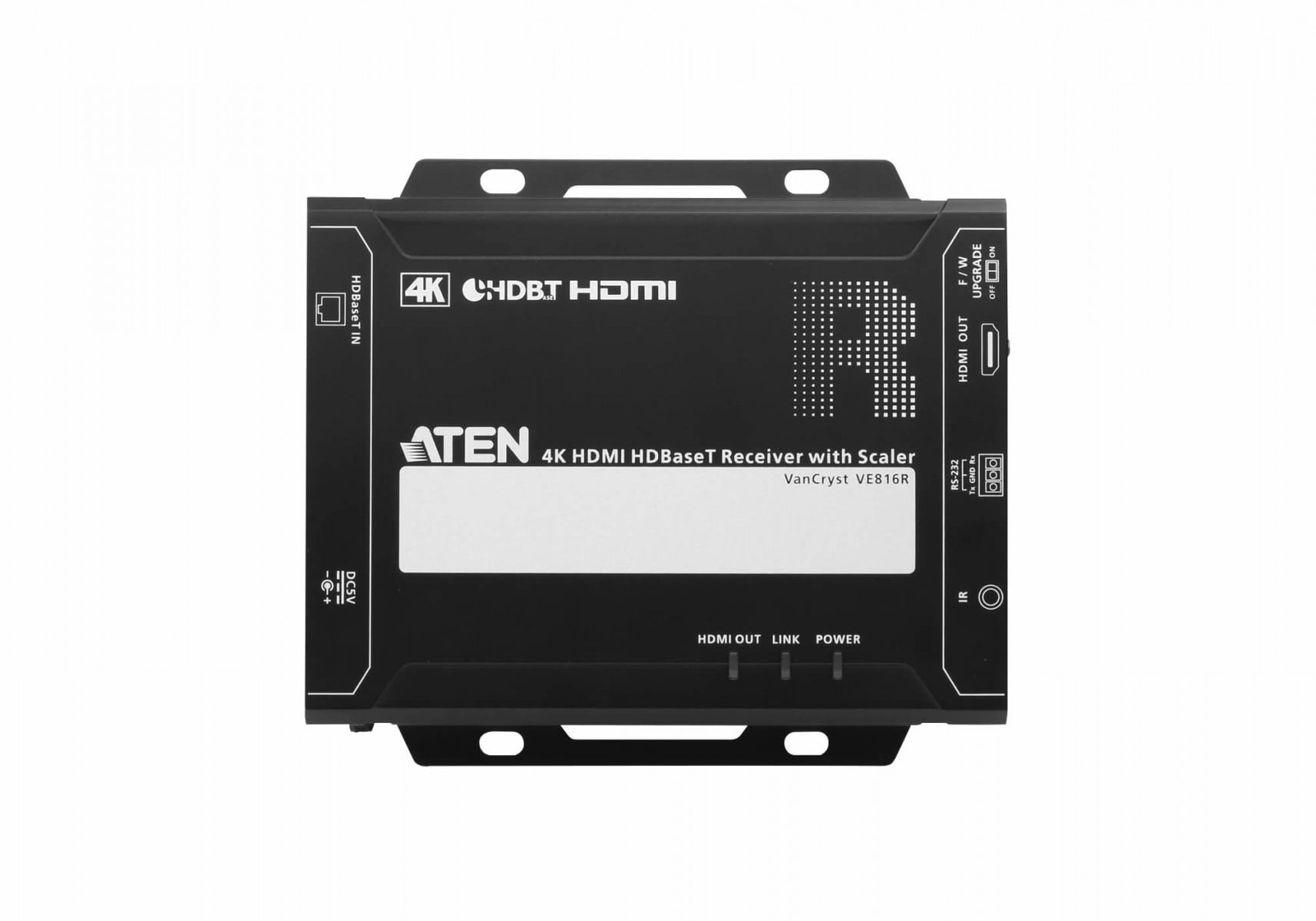 ATEN VE816R-AT-G extension audio/video Récepteur AV Noir