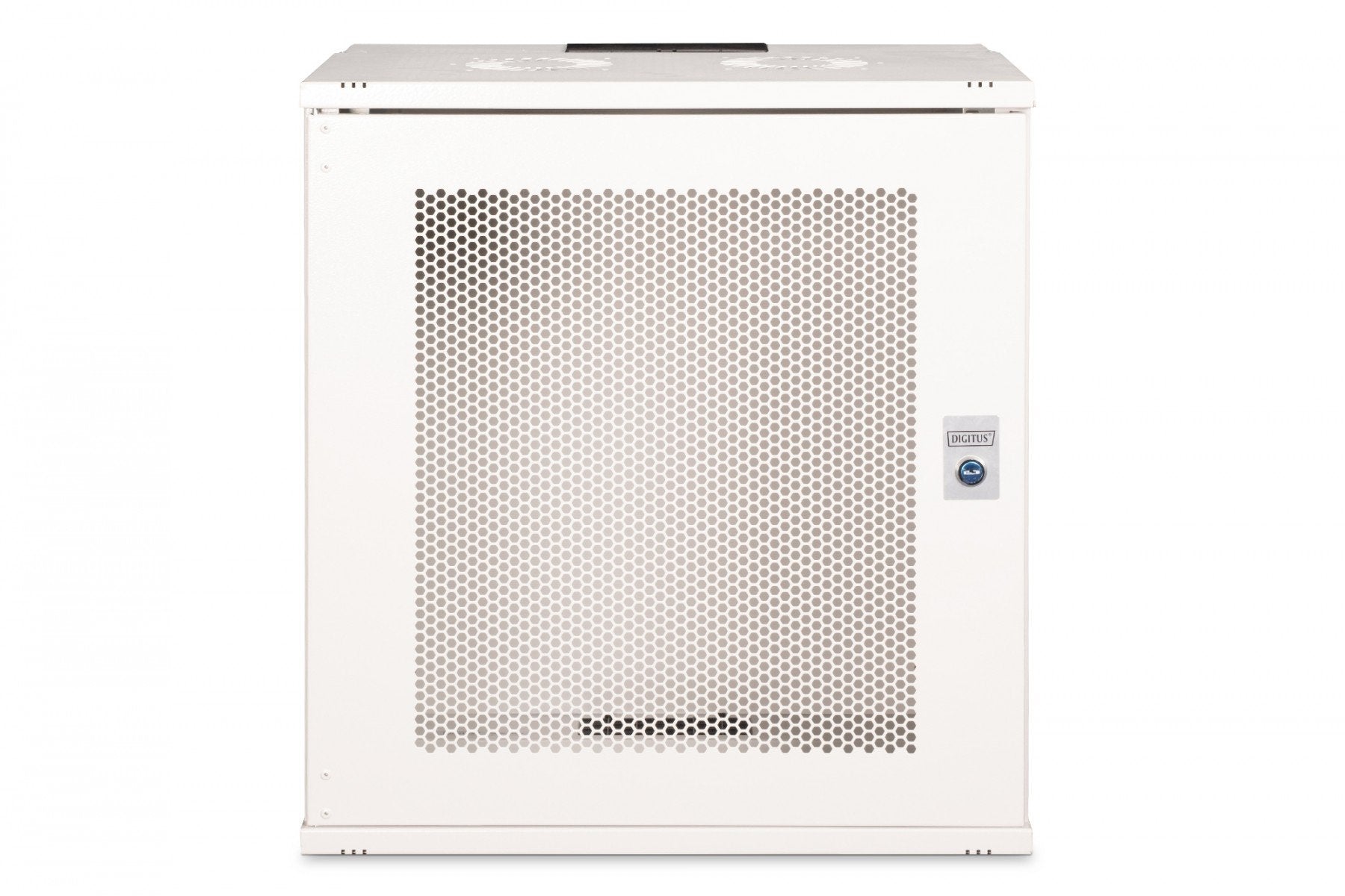 "Armoire réseau murale 19"" 12U, SOHO PRO 595 x 540 x 400 mm, porte perforée, grise, non assemblée, 60 kg"