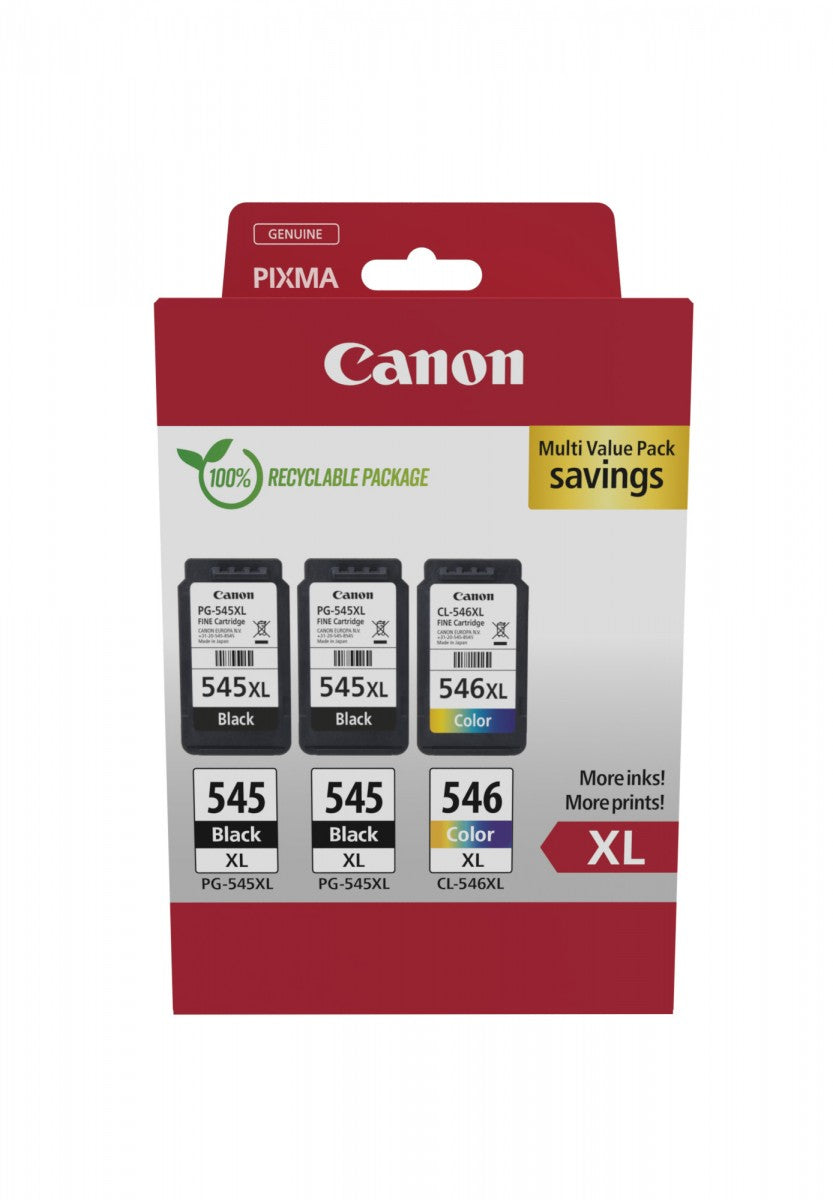 CANON PG-545XLx2/CL-546XL Ink Cartridge MULTI