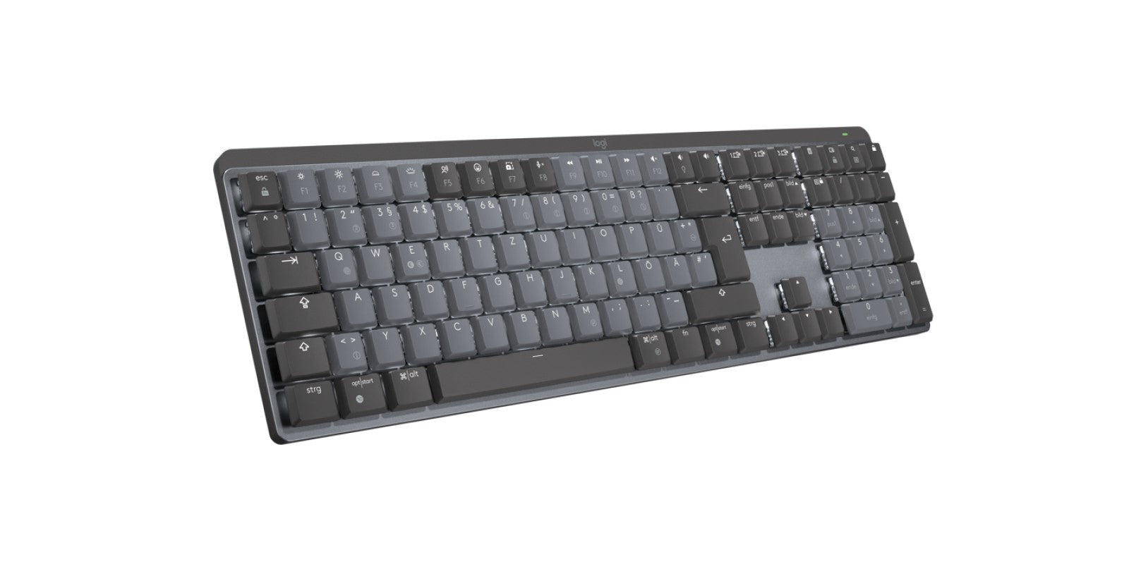 LOGITECH MX Mechanical Wireless Illuminated Performance Keyboard - GRAPHITE - (DE)
