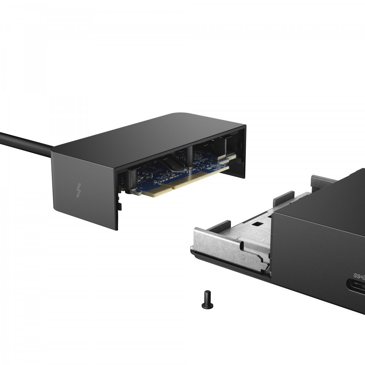 DELL WD19TB Avec fil Thunderbolt 3 Noir
