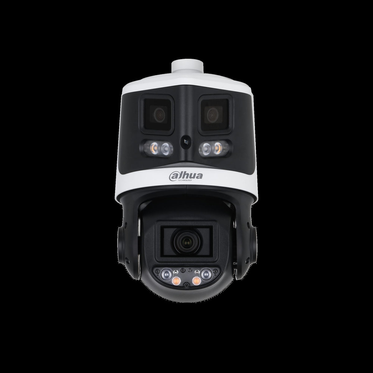 Dahua SDT3E410-8P-MB-A-PV1 Caméra panoramique et PTZ 8MP+4MP 10x Starlight TiOC, réseau
